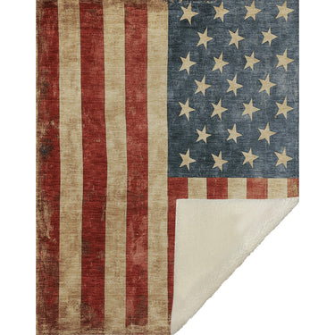 Americana Throw Blankets