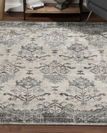 Antigua AN11 Pewter Rug