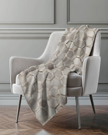 Bozeman BM1 Gray Throw Blanket