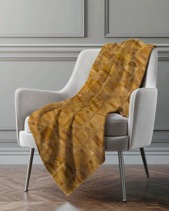 Bozeman BM4 Rust Throw Blanket