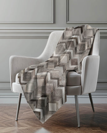 Bozeman BM5 Gray Throw Blanket