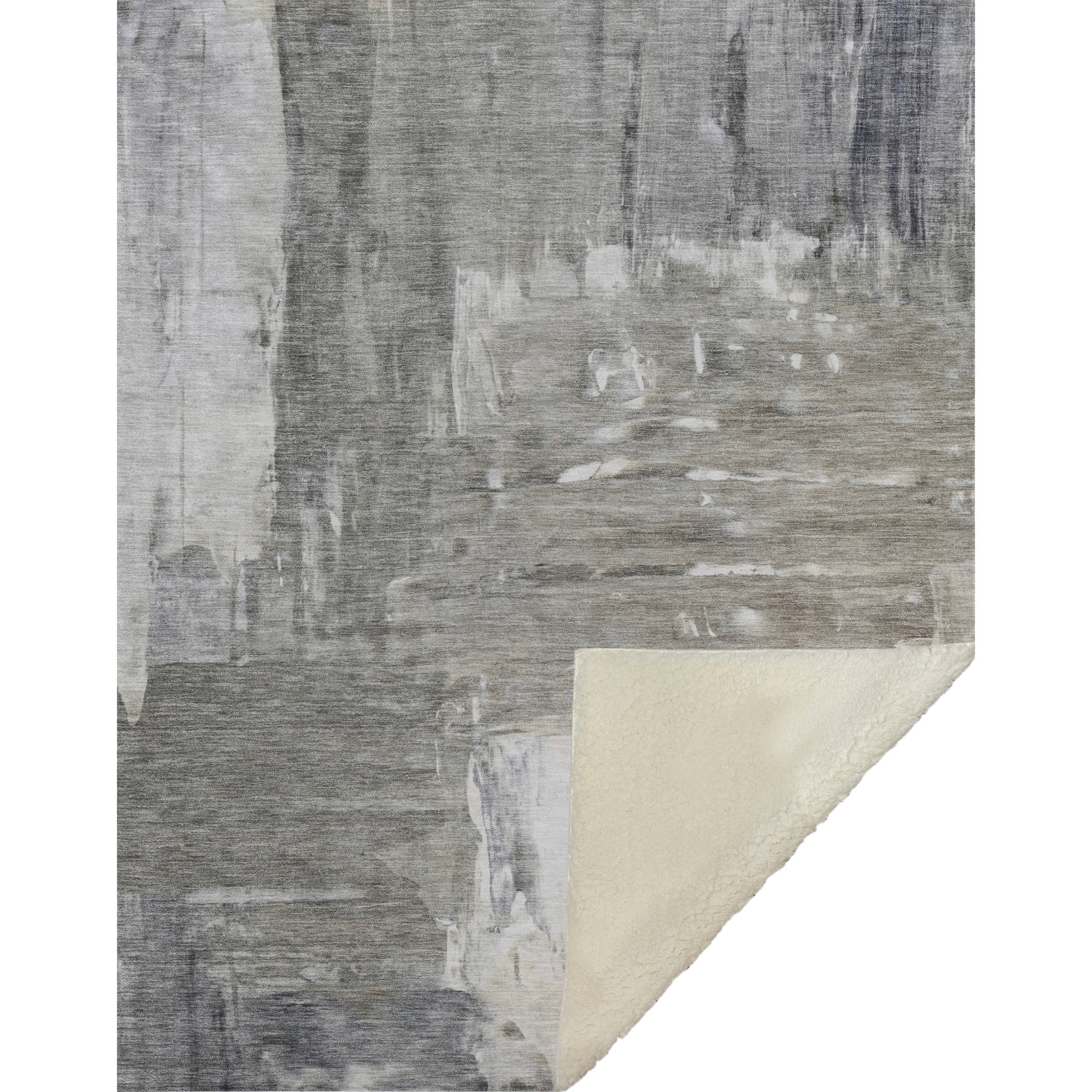 Boca BO2 Gray Throw Blanket – Dalyn Rug Company