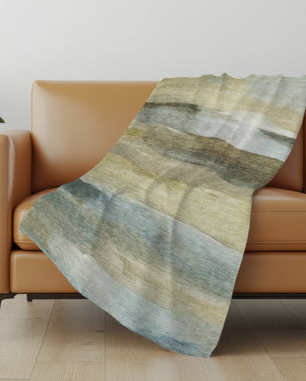 Boca BO4 Khaki Throw Blanket