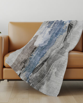 Boca BO6 Pewter Throw Blanket