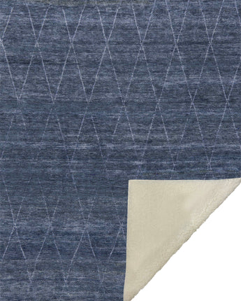 Burano BU3-P Navy Throw Blanket