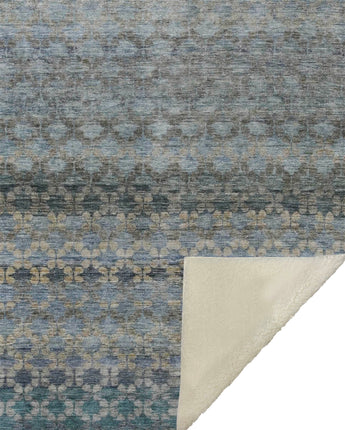 Burano BU6-P Blue Throw Blanket
