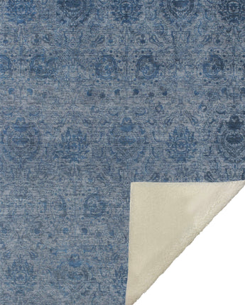 Burano BU8-P Blue Throw Blanket