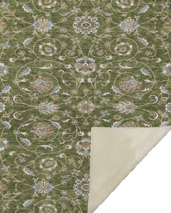 Hatay HY1-P Olive Throw Blanket