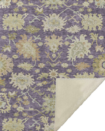 Hatay HY2-P Eggplant Throw Blanket