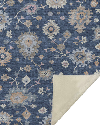 Hatay HY4-P Navy Throw Blanket