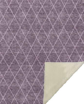 Hatay HY5-S Purple Throw Blanket