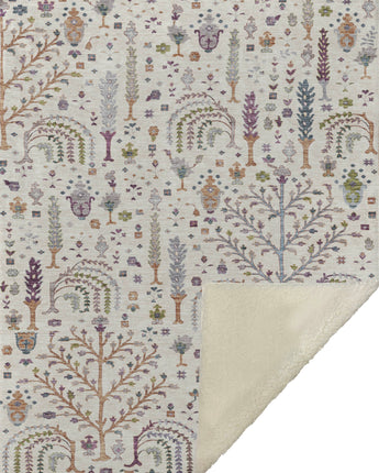 Hatay HY5-P Ivory Throw Blanket