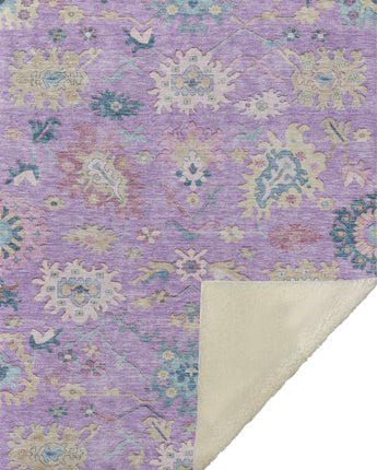 Hatay HY7-P Purple Throw Blanket