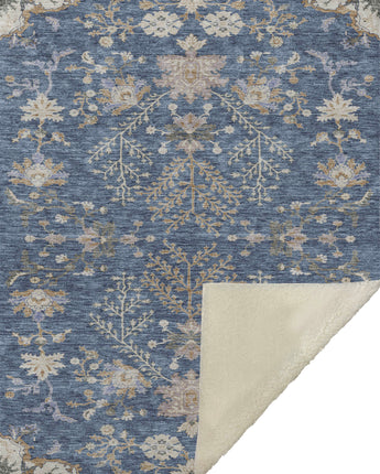 Hatay HY9-P Blue Throw Blanket