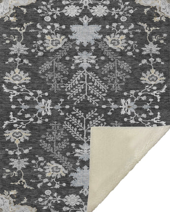 Hatay HY9-P Charcoal Throw Blanket
