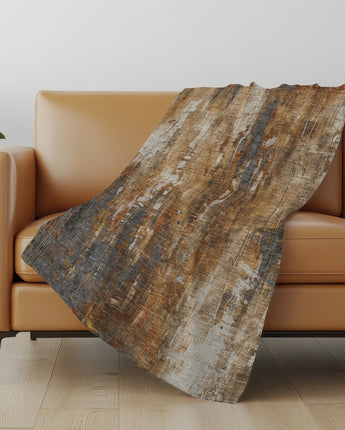 Kochi KC10 Rust Throw Blanket