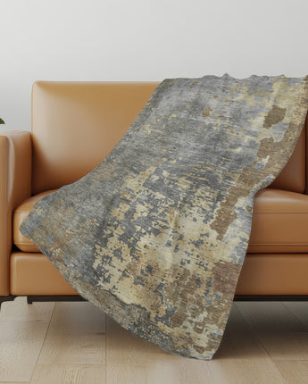 Kochi KC11 Pewter Throw Blanket