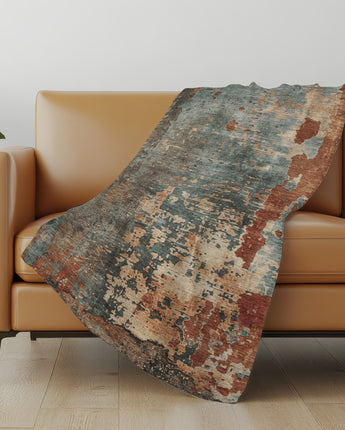 Kochi KC11 Teal Throw Blanket