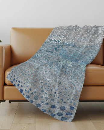 Kochi KC13 Gray Throw Blanket