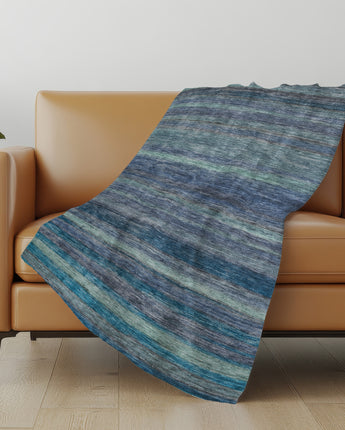 Kochi KC5 Blue Throw Blanket