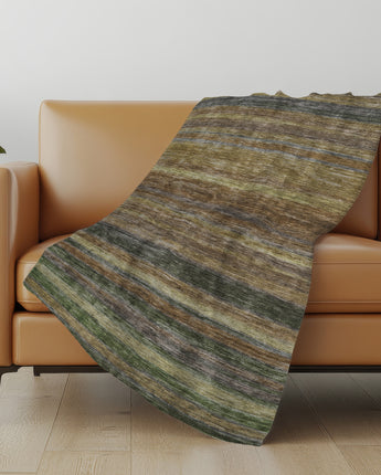 Kochi KC5 Brown Throw Blanket