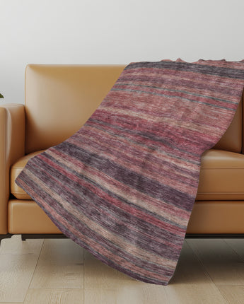 Kochi KC5 Merlot Throw Blanket