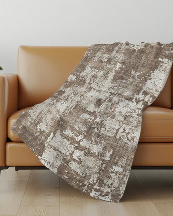 Kochi KC7 Brown Throw Blanket