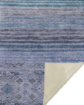 Karaj KJ4-P Blue Throw Blanket