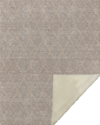 Karaj KJ4-S Khaki Throw Blanket