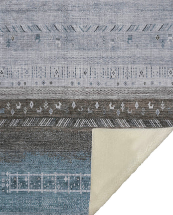 Karaj KJ7-P Blue Throw Blanket