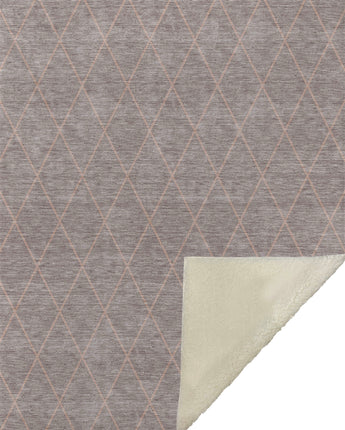 Karaj KJ8-S Mocha Throw Blanket