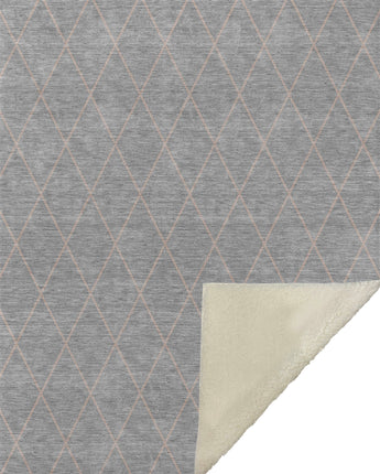 Karaj KJ8-S Gray Throw Blanket