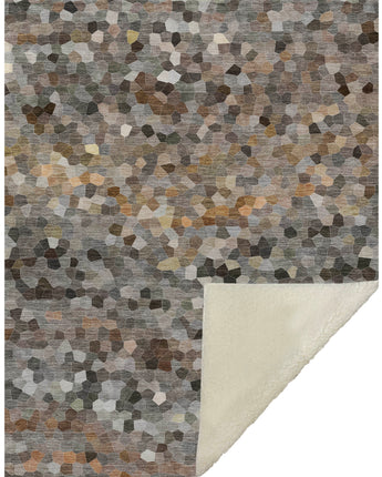 Kaleidoscope KL1 Pewter Throw Blanket