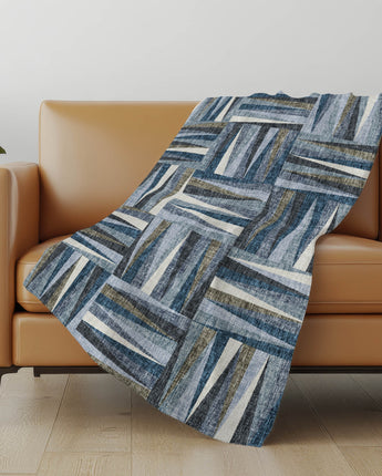 Lorenzo LN2 Denim Throw Blanket