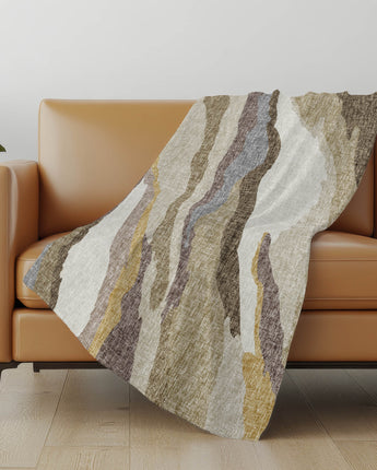Lorenzo LN4 Beige Throw Blanket