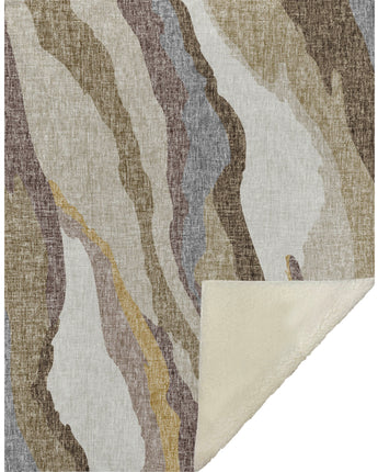 Lorenzo LN4 Beige Throw Blanket