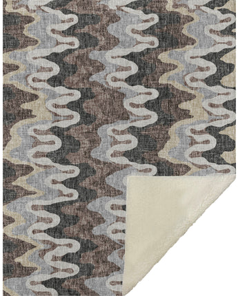 Lorenzo LN6 Charcoal Throw Blanket