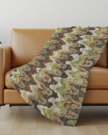 Lorenzo LN6 Chocolate Throw Blanket