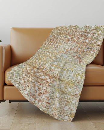 Lorenzo LN7 Peach Throw Blanket