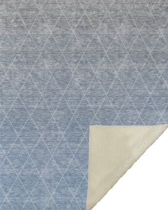 Lazio LZ2-P Blue Throw Blanket