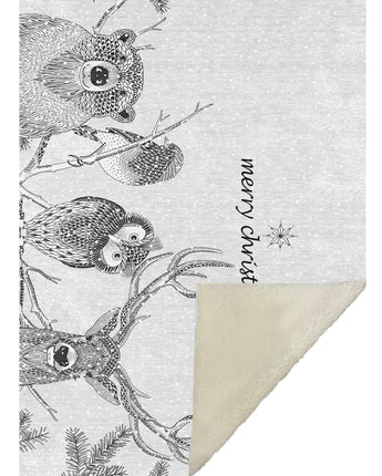 Merry & Bright MY10 Flannel Throw Blanket