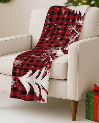 Merry & Bright MY26 Red Throw Blanket