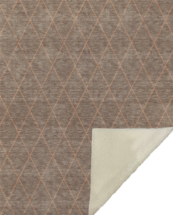 Nouveau NV12-S Brown Throw Blanket