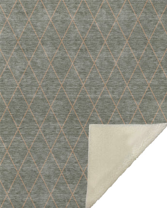 Nouveau NV14-S Green Throw Blanket