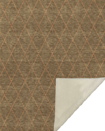 Nouveau NV19-S Brown Throw Blanket