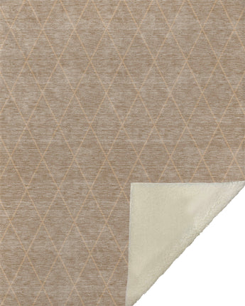 Nouveau NV3-S Taupe Throw Blanket