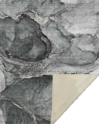 Odyssey OY14-P Charcoal Throw Blanket
