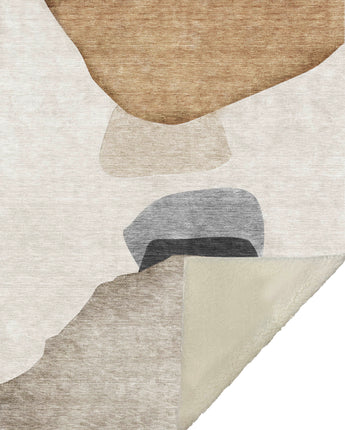 Odyssey OY17-P Taupe Throw Blanket