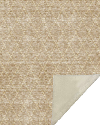 Odyssey OY5-S Taupe Throw Blanket