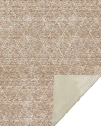 Odyssey OY8-S Taupe Throw Blanket
